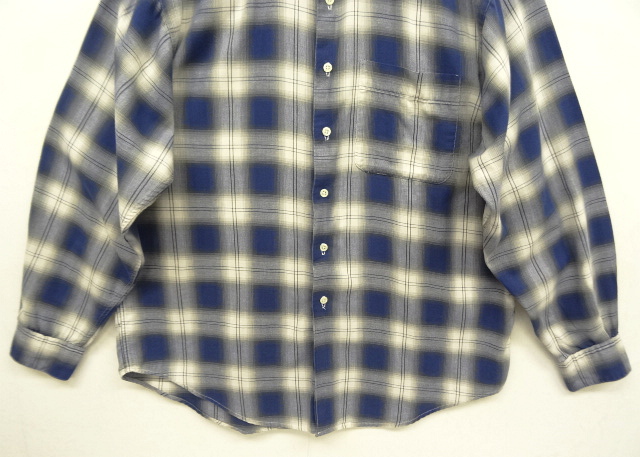 オンブレチェック 90s J.CREW USA製 vintageシャツ