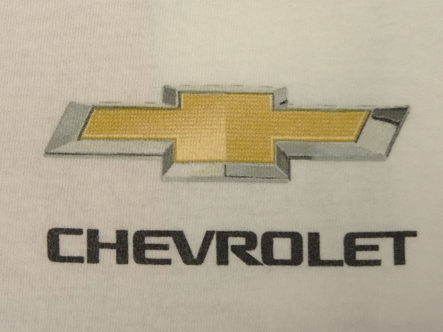 画像: CHEVROLET "CAMARO" 両面プリント 半袖Tシャツ WHITE (USED)