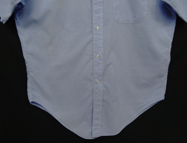画像: 70'S BROOKS BROTHERS 6ボタン 半袖 BDシャツ ギンガムチェック USA製 (VINTAGE)