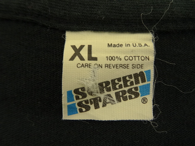 画像: 90'S BULL DURHAM シングルステッチ 半袖 Tシャツ ブラック USA製 (VINTAGE)