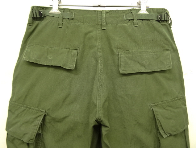 画像: 60'S アメリカ軍 US ARMY "JUNGLE FATIGUE" カーゴパンツ S-SHORT (VINTAGE)