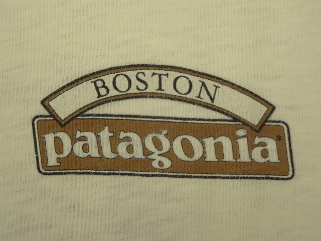 画像: 90'S PATAGONIA "BOSTONストア限定" 黒タグ 北斎波プリント 半袖Tシャツ USA製 (VINTAGE)