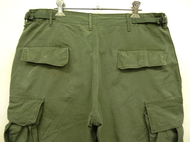 画像: 60'S アメリカ軍 US ARMY "JUNGLE FATIGUE" カーゴパンツ M-SHORT (VINTAGE)