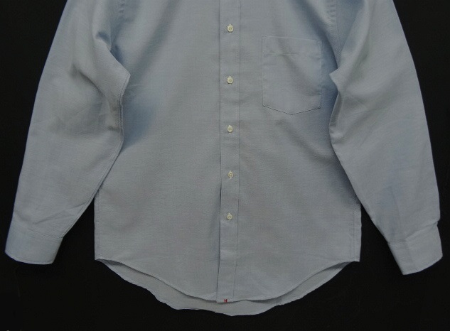 画像: 80'S HATHAWAY "REGENCY OXFORD" 長袖 BDシャツ ブルー USA製 (VINTAGE)