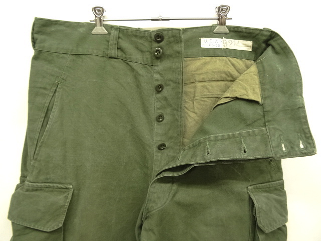 画像: 50'S フランス空軍 "AIR FORCE仕様" M47 フィールドパンツ 前期型 DK OLIVE (VINTAGE)