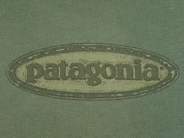 画像: 90'S PATAGONIA 黒タグ バックプリント 長袖Tシャツ USA製 (VINTAGE)