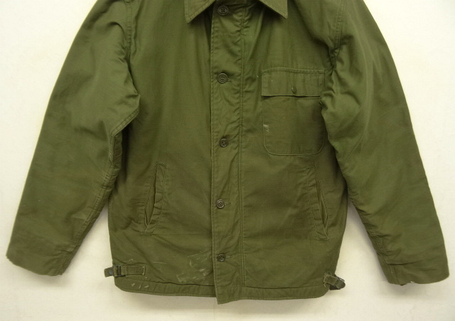 画像: 80'S アメリカ軍 US NAVY "A-2" デッキジャケット (VINTAGE)