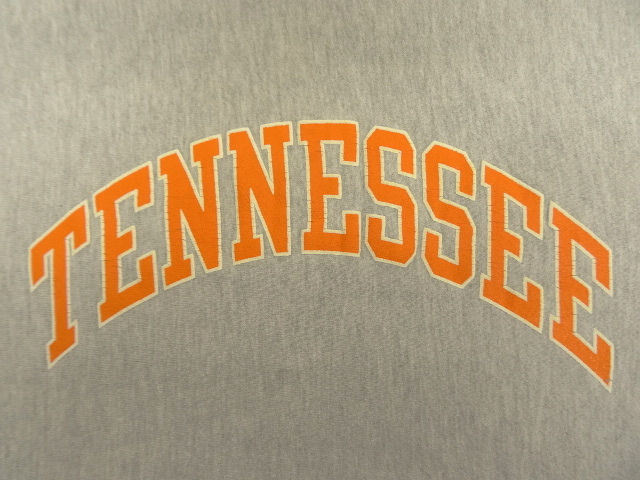 画像: 90'S CHAMPION "TENNESSEE" 刺繍タグ リバースウィーブ グレー USA製 (VINTAGE)