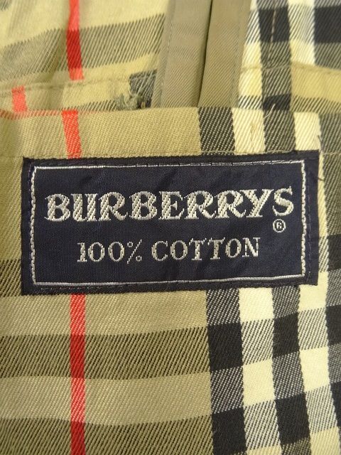 画像: 80'S BURBERRYS "COTTON100%" バルマカーンコート KHAKI 玉虫色 イングランド製 (VINTAGE)