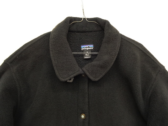 画像: 90'S PATAGONIA シンチラシャーリングコート ブラック USA製 (VINTAGE)