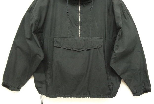 画像: 90'S GAP 旧タグ コットン アノラックパーカー BLACK (VINTAGE)