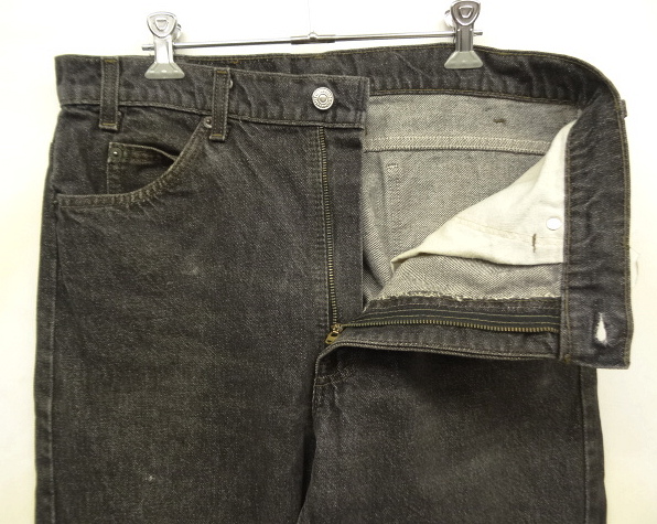 画像: 90'S LEVIS 505 デニム 先染めBLACK USA製 W34L30 (VINTAGE)