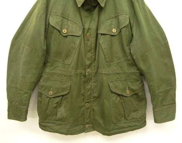 画像: 50'S イギリス軍 BRITISH ARMY "COMBAT SMOCK SATEEN" ジャケット LIGHTNING コの字留めジップ (VINTAGE)
