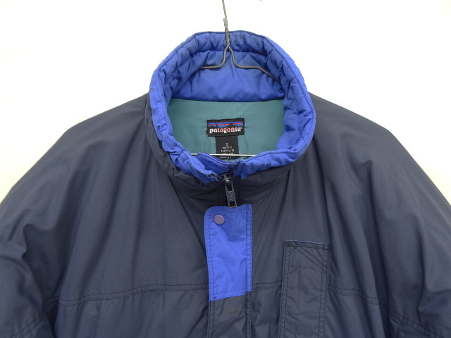 画像: 90'S PATAGONIA 雪無しタグ 中綿入り ジャケット スレート/ブルー (VINTAGE)