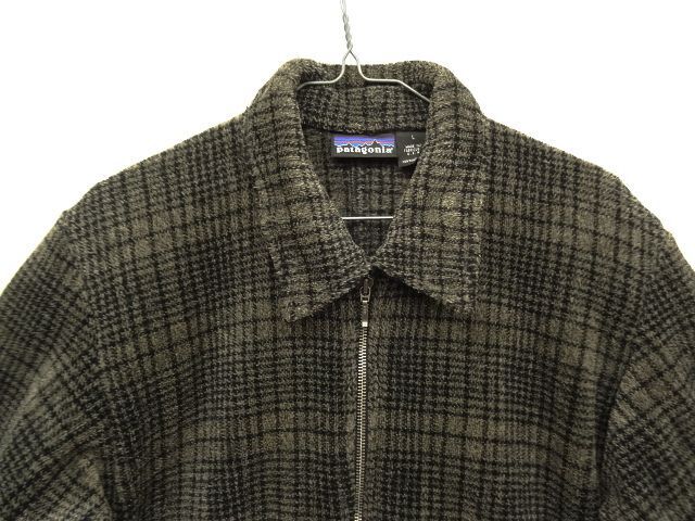 画像: 90'S PATAGONIA "ULTRA PLUSH OVERSHIRT" フリースジャケット チェック柄 USA製 (VINTAGE)