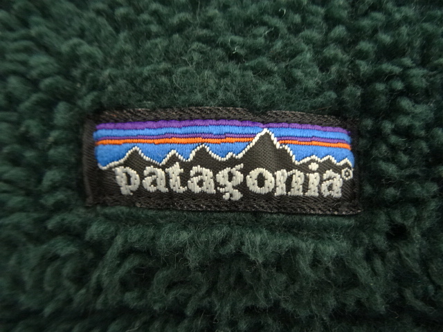 画像: 90'S PATAGONIA 初期型 レトロX フリースジャケット ハンターグリーン USA製 (VINTAGE)