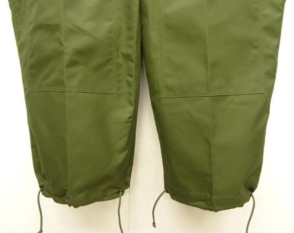 画像: 80'S カナダ軍 WINDPROOF オーバーパンツ L-SHORT (DEADSTOCK)