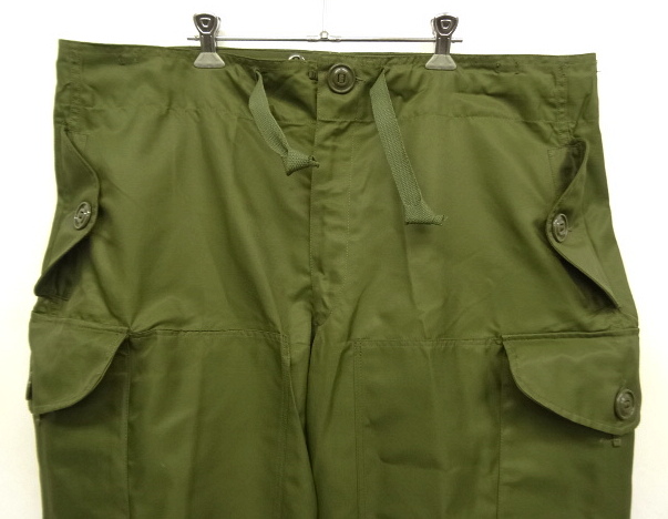 画像: 80'S カナダ軍 WINDPROOF オーバーパンツ L-SHORT (DEADSTOCK)