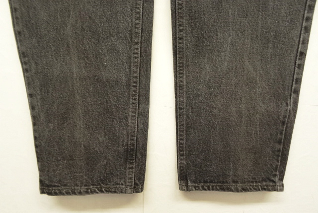 画像: 90'S LEVIS 505 デニム 先染めBLACK USA製 W36L30 (VINTAGE)