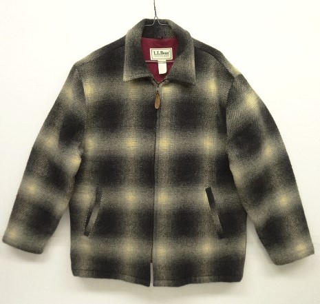 エルエルビーン USA製 CPOジャケット ウール素材 チェック柄 美品 - メルカリ