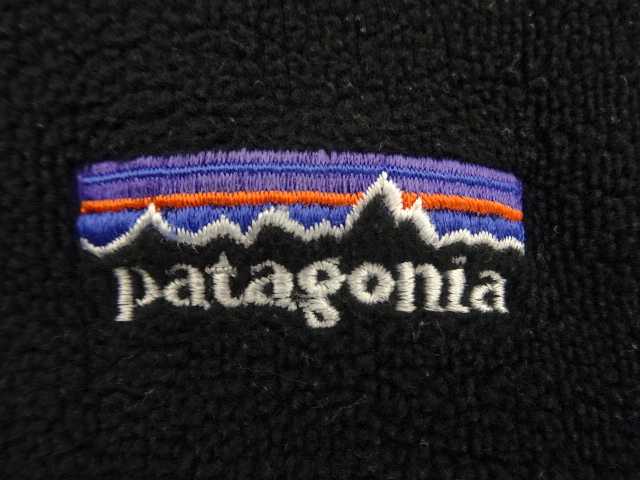 画像: 02'S PATAGONIA 刺繍タグ レギュレーターフリース R2ジャケット ブラック USA製 (VINTAGE)