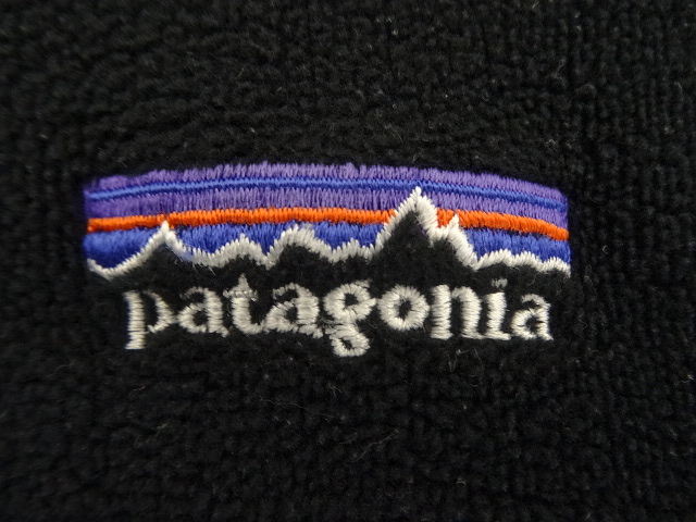 画像: 02'S PATAGONIA 刺繍タグ レギュレーターフリース R2ジャケット ブラック USA製 (VINTAGE)