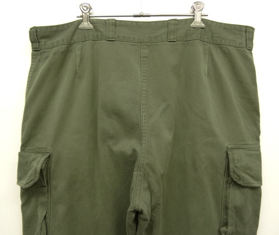 画像: 70'S フランス軍 M64 フィールドパンツ OLIVE 100C (VINTAGE)