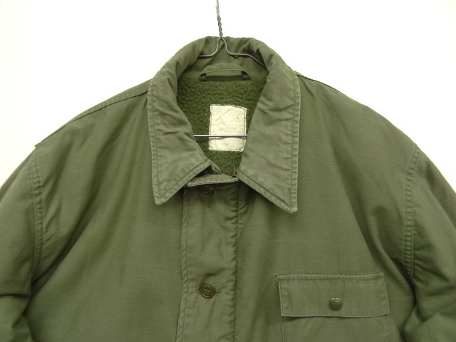 画像: 80'S アメリカ軍 US NAVY "A-2" デッキジャケット SCOVILLジップ (VINTAGE)