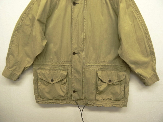 画像: 90'S BANANA REPUBLIC ポプリン フード付き トラベルジャケット BEIGE (VINTAGE)