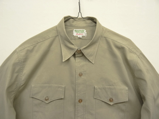 画像: 60'S ABERCROMBIE & FITCH "SAFARI" 三角フラップ サファリシャツ (VINTAGE)