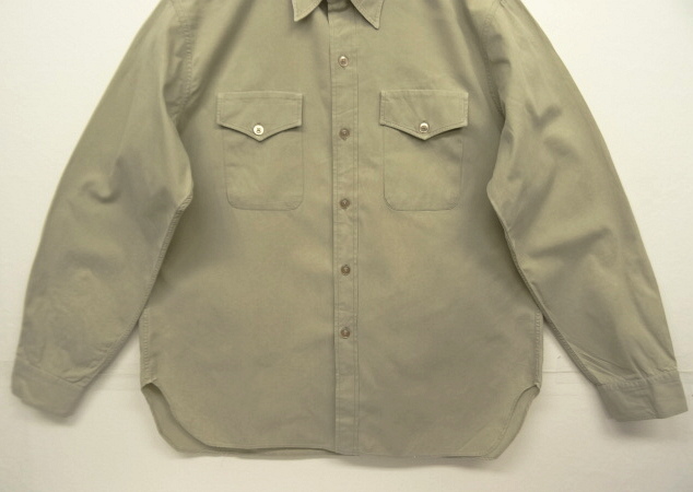 画像: 60'S ABERCROMBIE & FITCH "SAFARI" 三角フラップ サファリシャツ (VINTAGE)