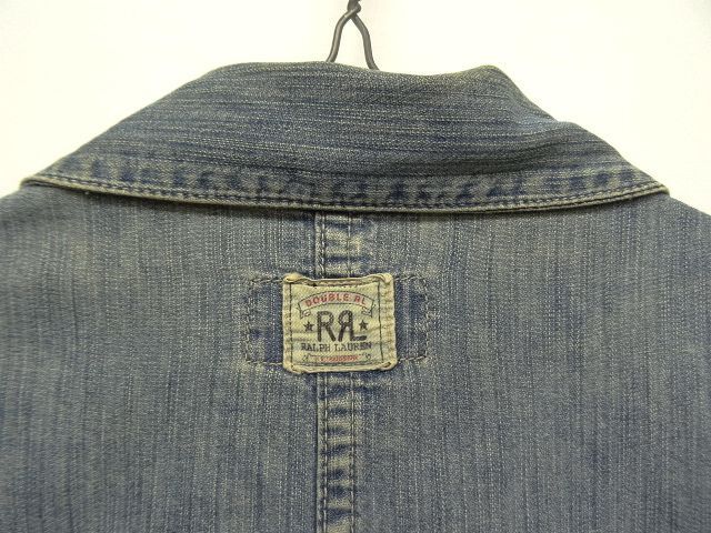 画像: 90'S RRL 初期 三ツ星タグ デニム ドリズラージャケット USA製 (VINTAGE)