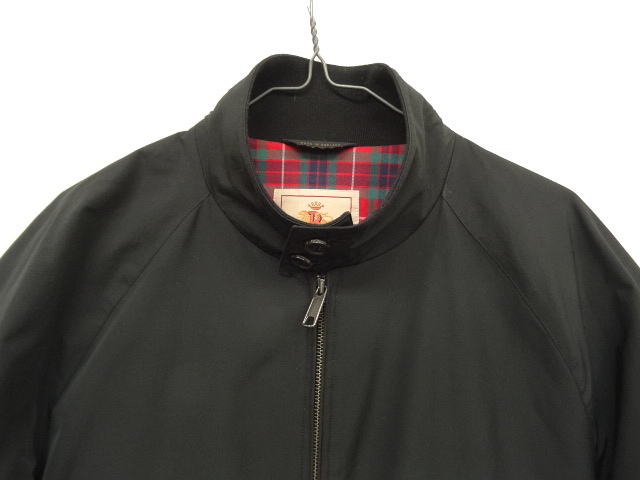 画像: BARACUTA G9 ハリントンジャケット ブラック イングランド製 (USED)