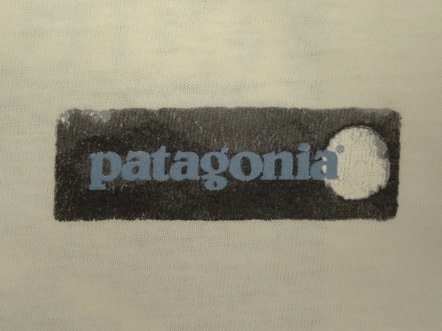 エディーバウアー90s PATAGONIA バックプリント　beneficial ロンT