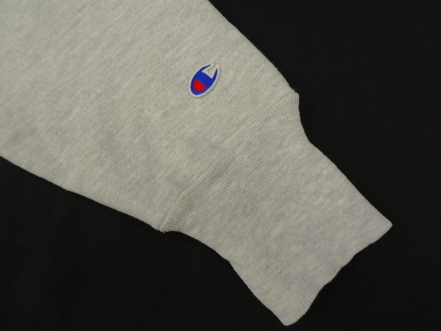 画像: 90'S CHAMPION "ROWAN" 刺繍タグ リバースウィーブ スタンドカラー グレー USA製 (VINTAGE)