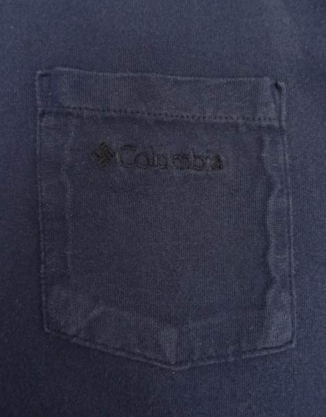 画像3: 90'S COLUMBIA SPORTSWEAR COMPANY シングルステッチ ポケット付き 半袖 Tシャツ USA製 (VINTAGE)