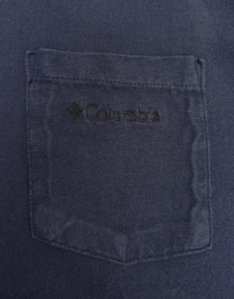 画像3: 90'S COLUMBIA SPORTSWEAR COMPANY シングルステッチ ポケット付き 半袖 Tシャツ USA製 (VINTAGE)