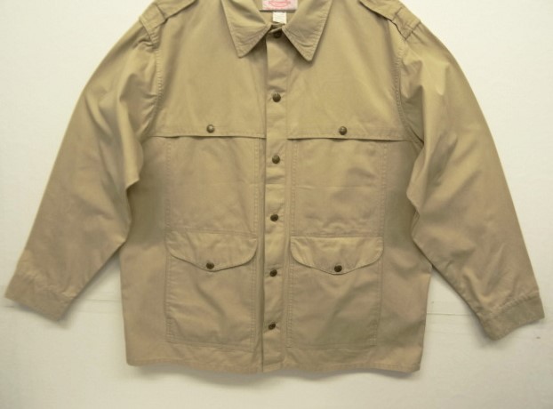 画像: 70'S C.C.FILSON ポプリン ハンティングジャケット ベージュ USA製 (VINTAGE)