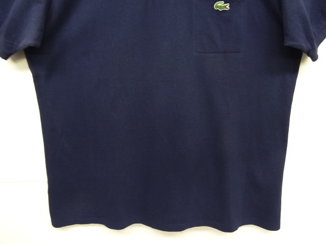 画像: 80'S CHEMISE LACOSTE ポロシャツ ネイビー フランス製 (VINTAGE)