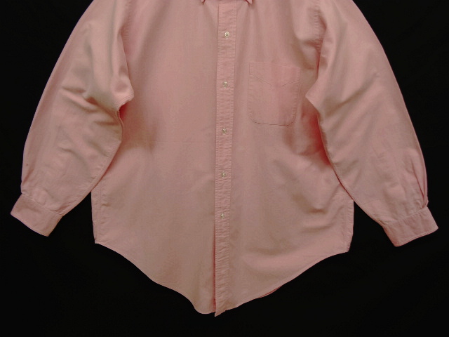 画像: 70'S BROOKS BROTHERS "MAKERS" 6ボタン オックスフォード BDシャツ ピンク USA製 (VINTAGE)