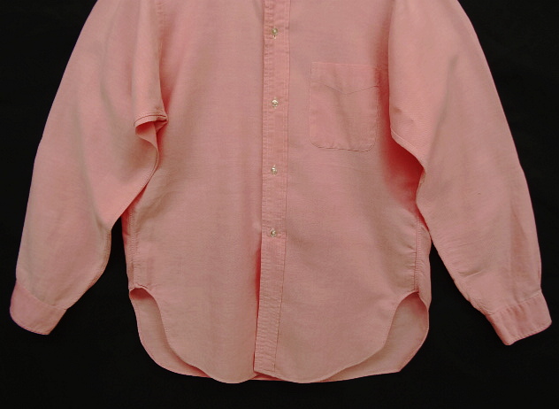 画像: 50'S BROOKS BROTHERS "MAKERS" 5ボタン オックスフォード BDシャツ ピンク USA製 (VINTAGE)