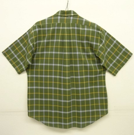 画像3: 60'S VAN HEUSEN "ALL COTTON" 半袖 BDシャツ チェック柄 (VINTAGE)