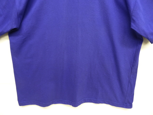 画像: 90'S PATAGONIA 背面ロゴ バックプリント 半袖 Tシャツ ダークブルー USA製 (VINTAGE)