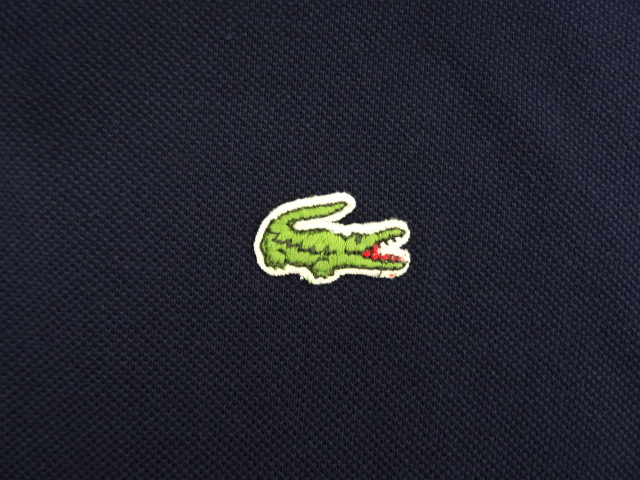 画像: 80'S CHEMISE LACOSTE ポロシャツ ネイビー フランス製 (VINTAGE)