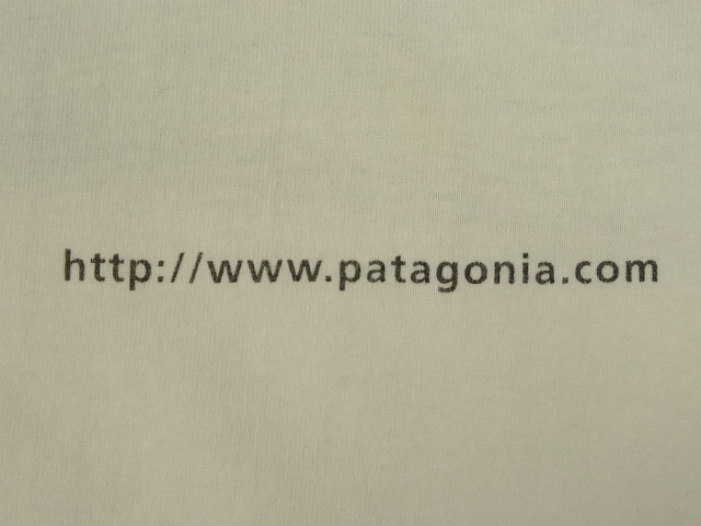 画像: 90'S PATAGONIA ロゴプリント 半袖 Tシャツ ホワイト USA製 (VINTAGE)