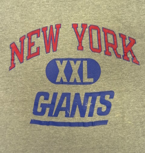 画像3: 80'S CHAMPION "NEWYORK GIANTS"トリコタグ 88/12 Tシャツ 杢グレー USA製 (VINTAGE)