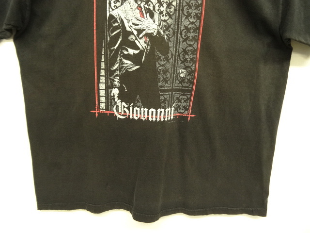 90s FASHION VICTIM VAMPIRE Tシャツ 黒 XL