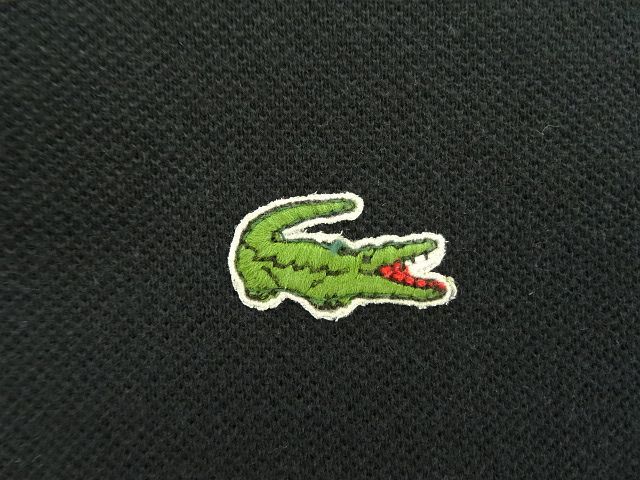 画像: 80'S IZOD LACOSTE ポロシャツ ブラック USA製 (VINTAGE)