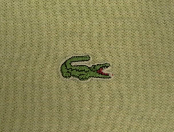 画像: 90'S CHEMISE LACOSTE ポロシャツ ピスタチオヘザー フランス製 (VINTAGE)