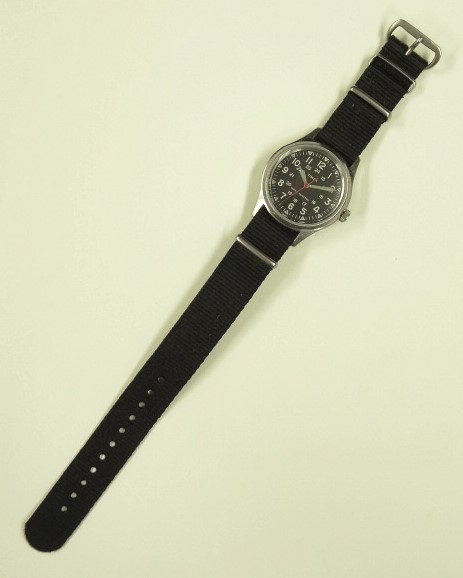 画像: J.CREW x TIMEX フィールドウォッチ ブラック (USED)